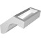 Ekena Millwork 5-in. W x 6-in. D x 6-in. H Del Monte Architectural Grade PVC Knee Brace BRCP05X06X06DEL - alternate 3